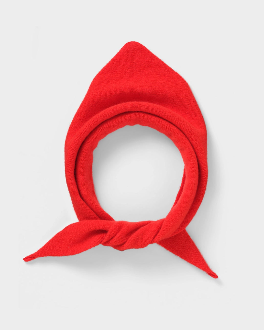 JG Plain triangle neckerchief Poppy