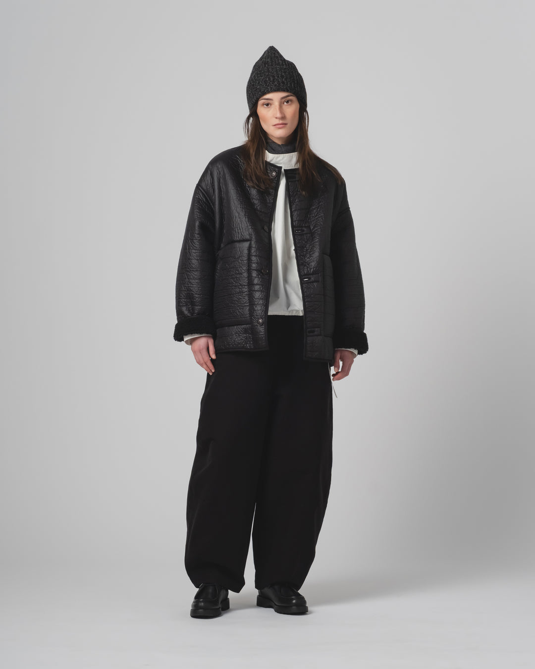 G.o.D Solar Jacket Piumino Nylon Black