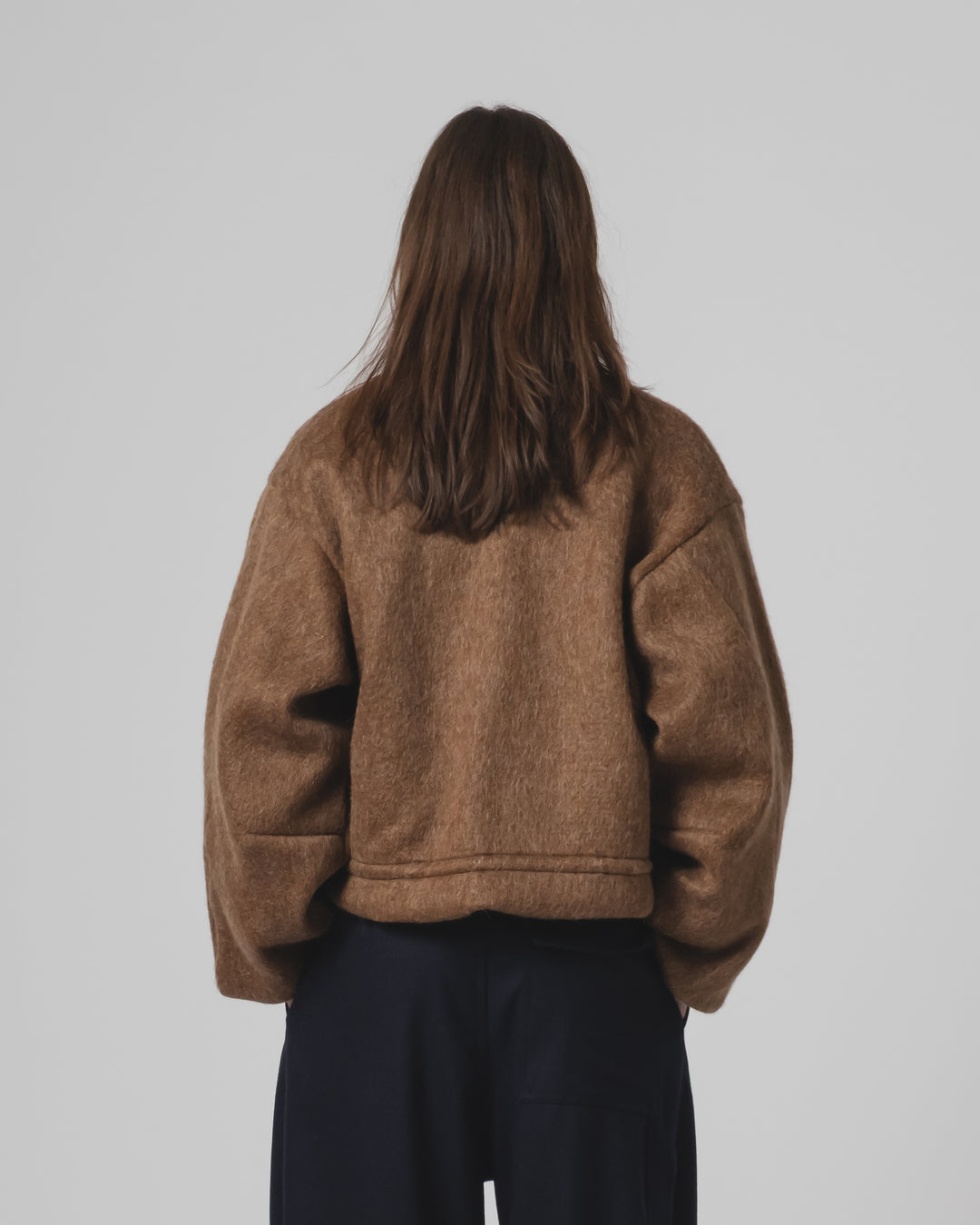 G.o.D Reactor Jacket Mohair Fleece Java Brown