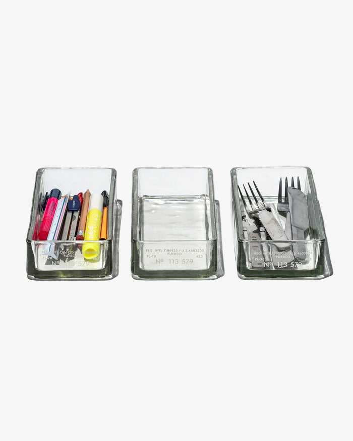 Glass Stacking Organizer Narrow