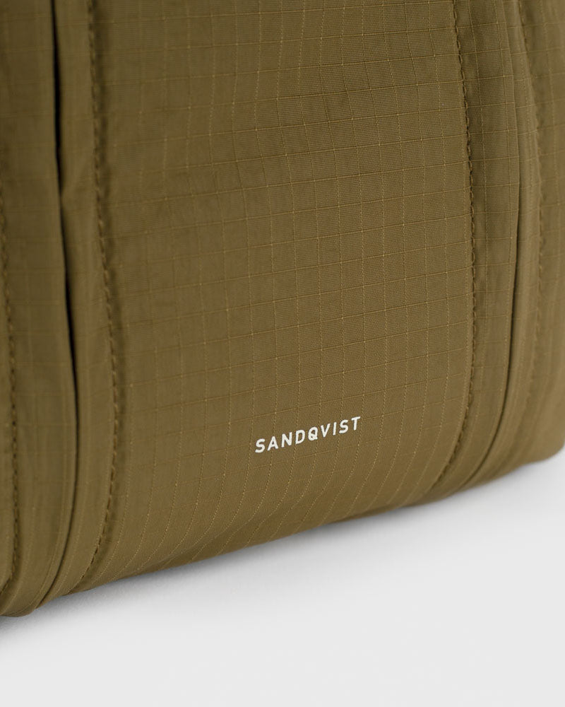 GRID Expandable Crosbody Bag Olive