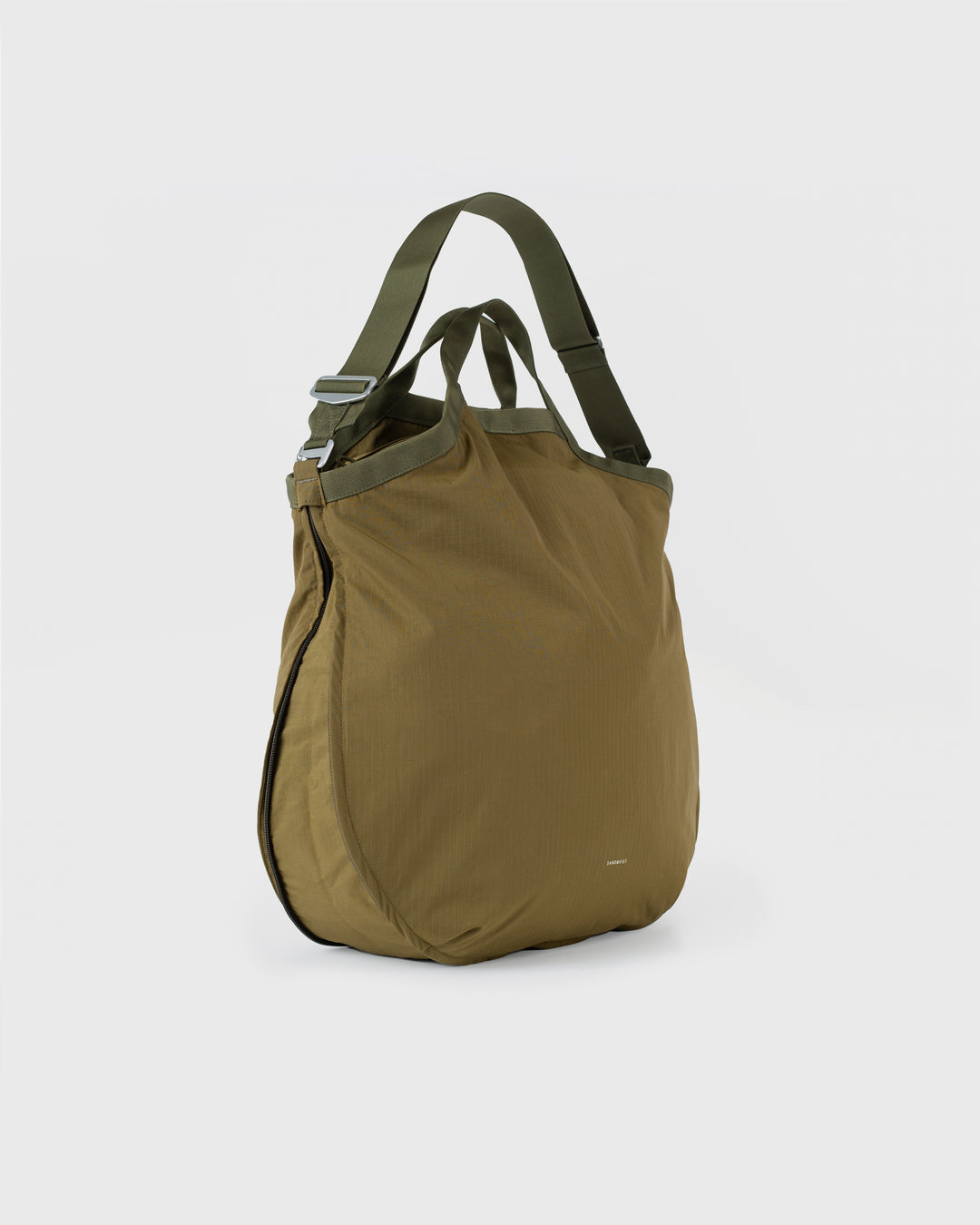GRID Expandable Tote Bag Olive