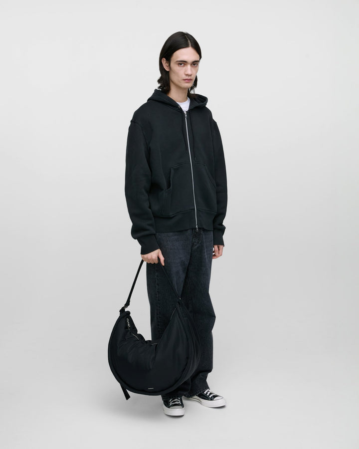 CURVE Half Moon Bag Black