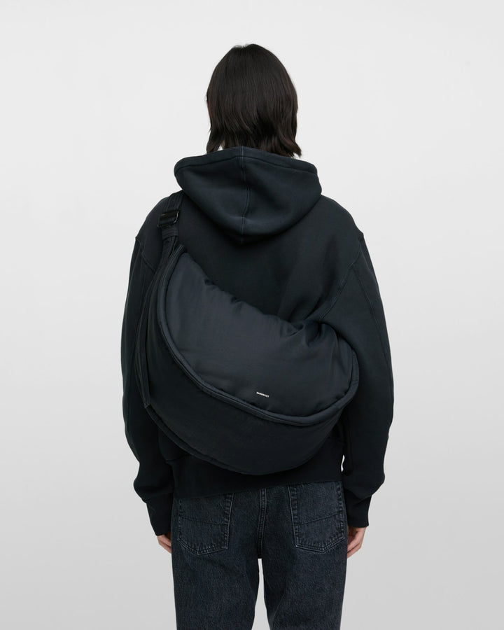 CURVE Half Moon Bag Black