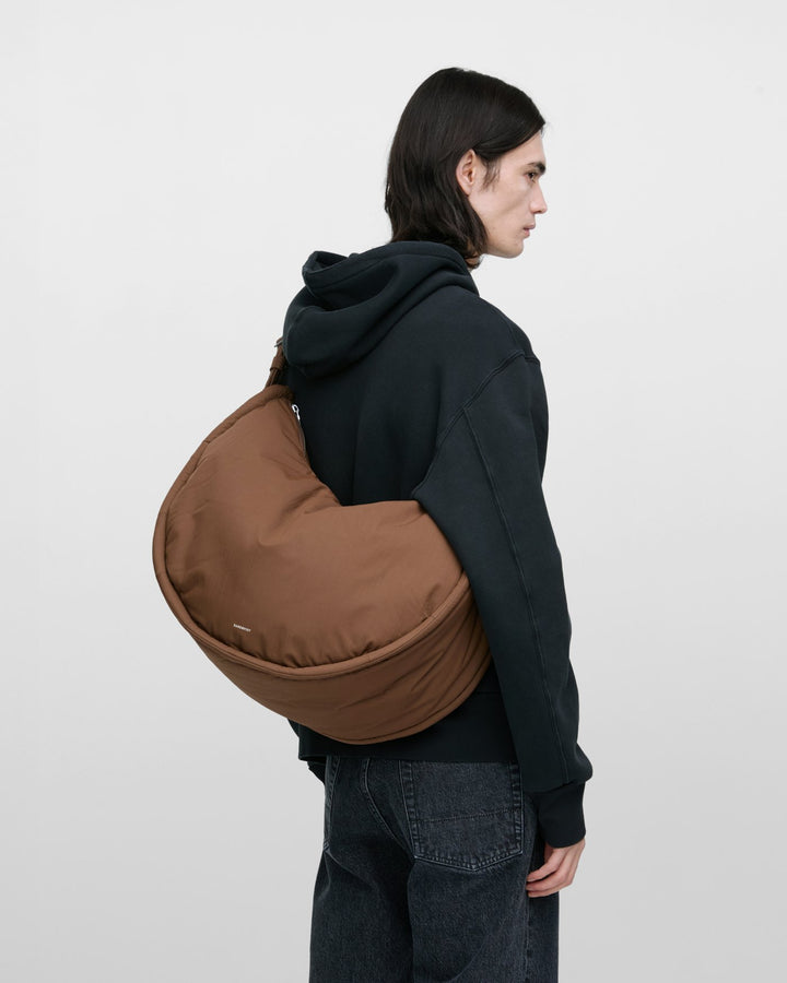 CURVE Half Moon Bag Dark Taupe