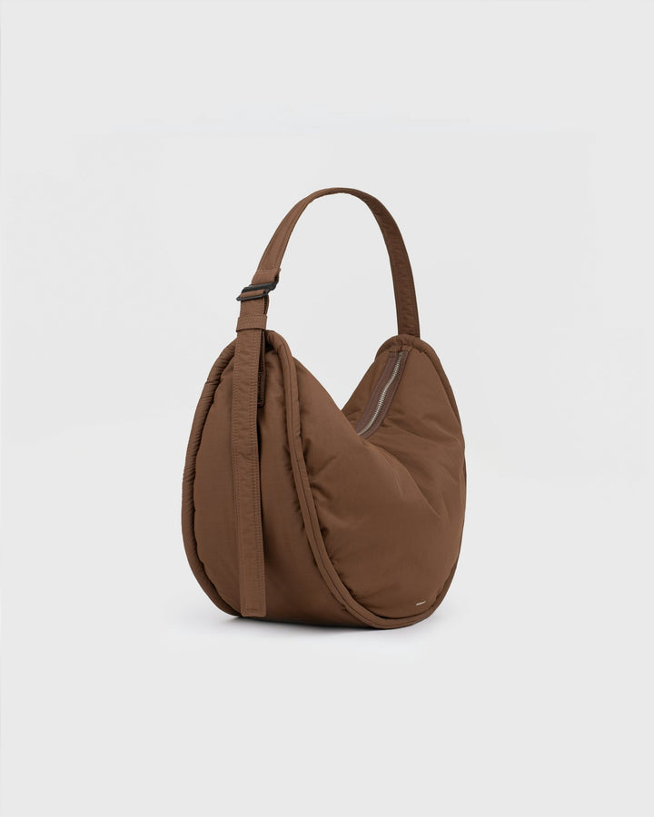 CURVE Half Moon Bag Dark Taupe