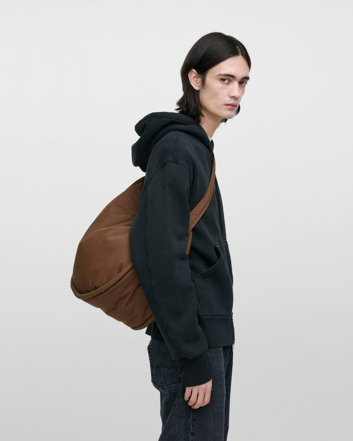 CURVE Half Moon Bag Dark Taupe