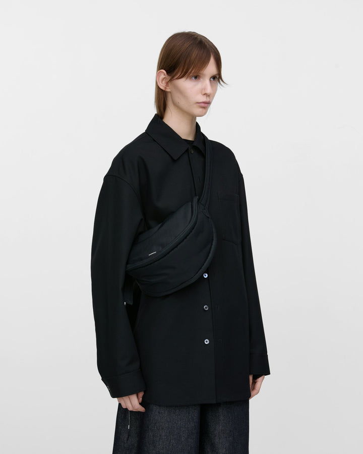 CURVE Half Moon Bag Mini Black