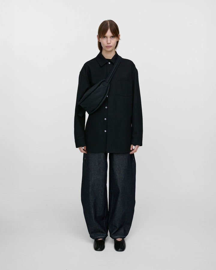 CURVE Half Moon Bag Mini Black