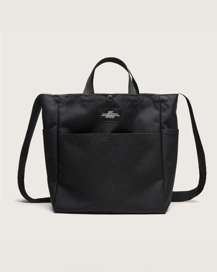 Multi-pocket Bag Medium Canvas Nylon Black