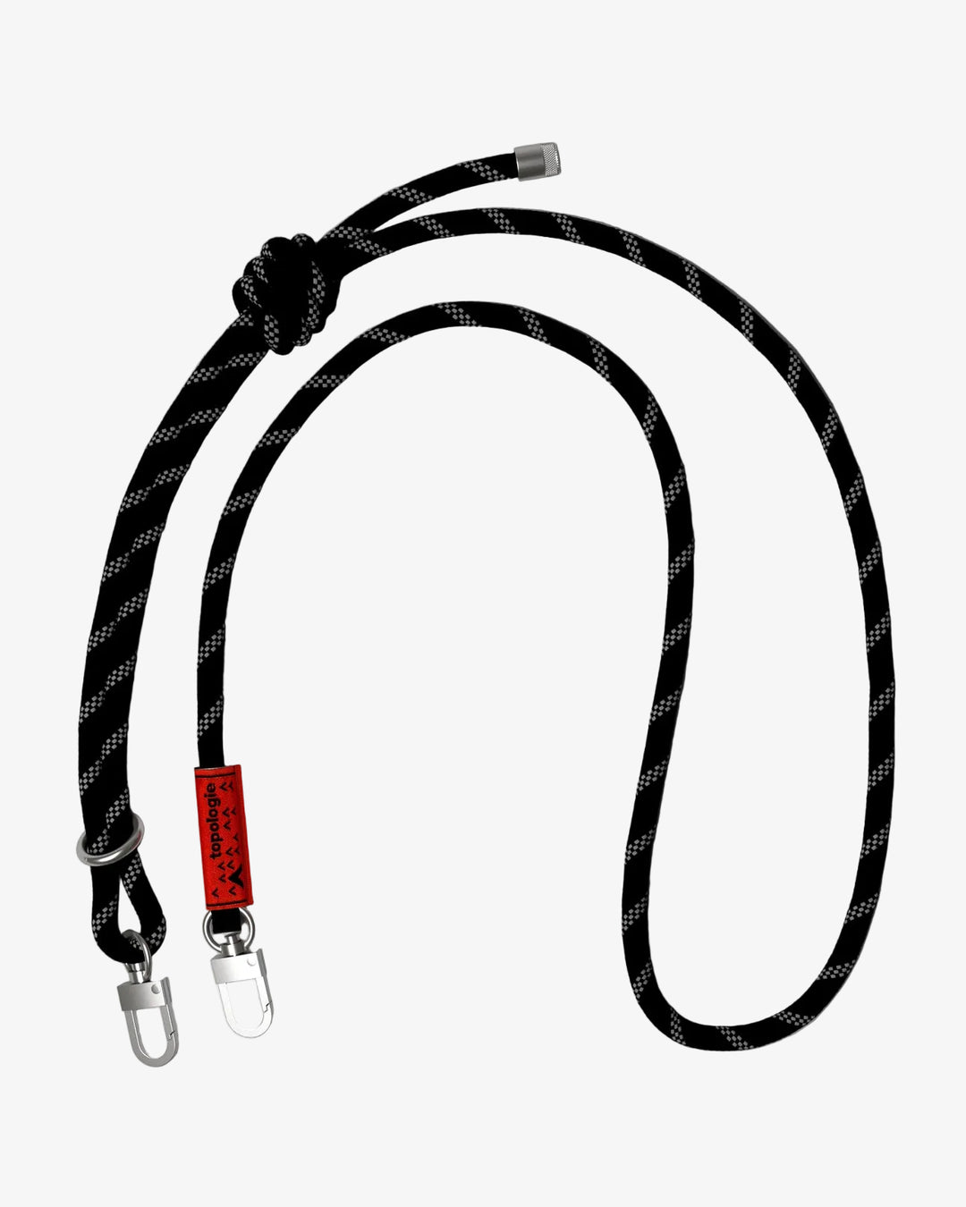 Topologie Wares Straps 8.0mm Rope Strap Black Reflective