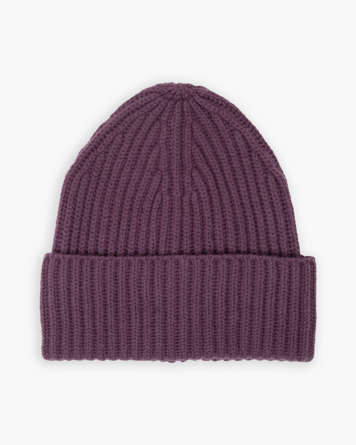 Wool Cashmere Beanie Lavender