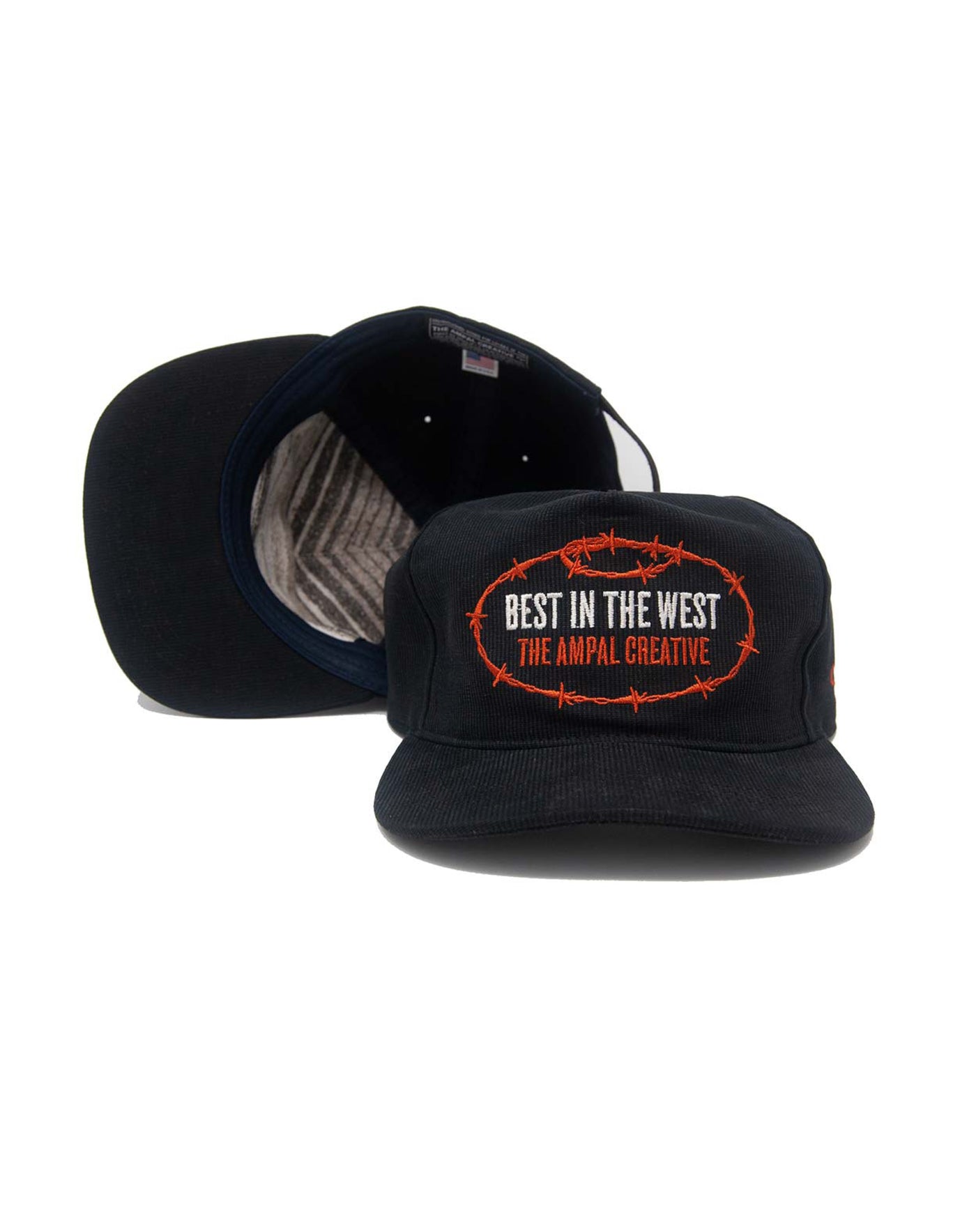 T.A.C Barbwire Strapback Black