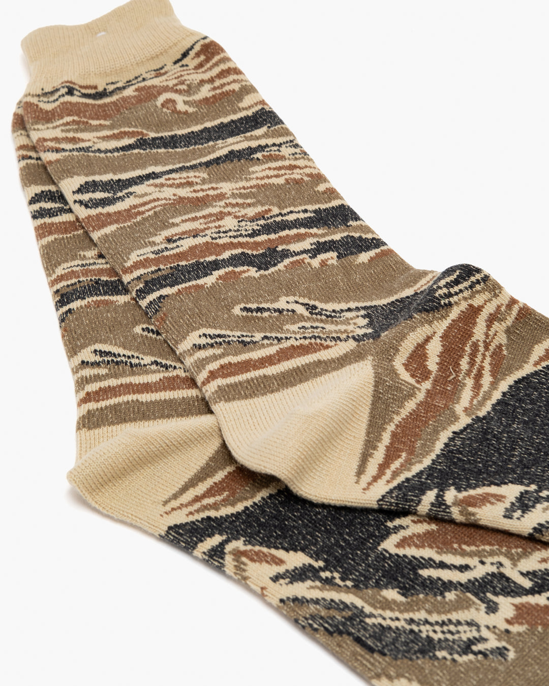 Anonymous Camo Crew Sock Light Brown