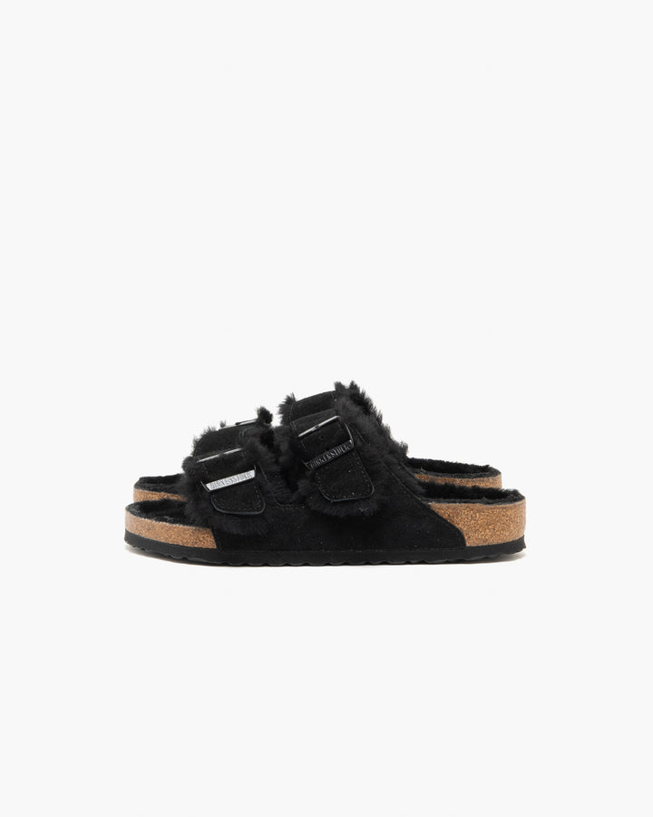 Birkenstock Arizona Shearling Black