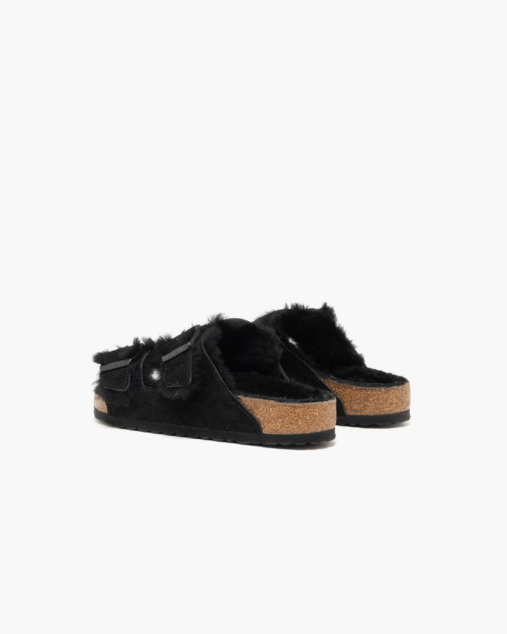 Birkenstock Arizona Shearling Black