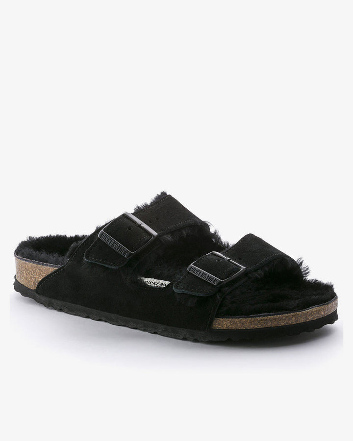 Birkenstock Arizona Shearling Black