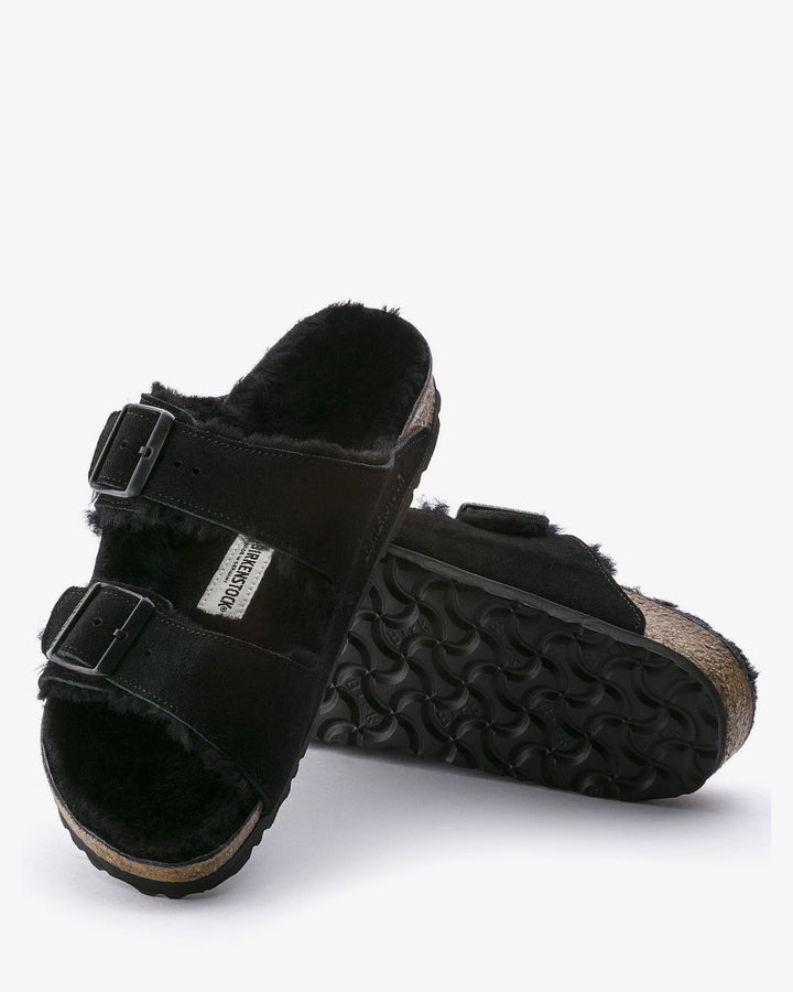 Birkenstock Arizona Shearling Black