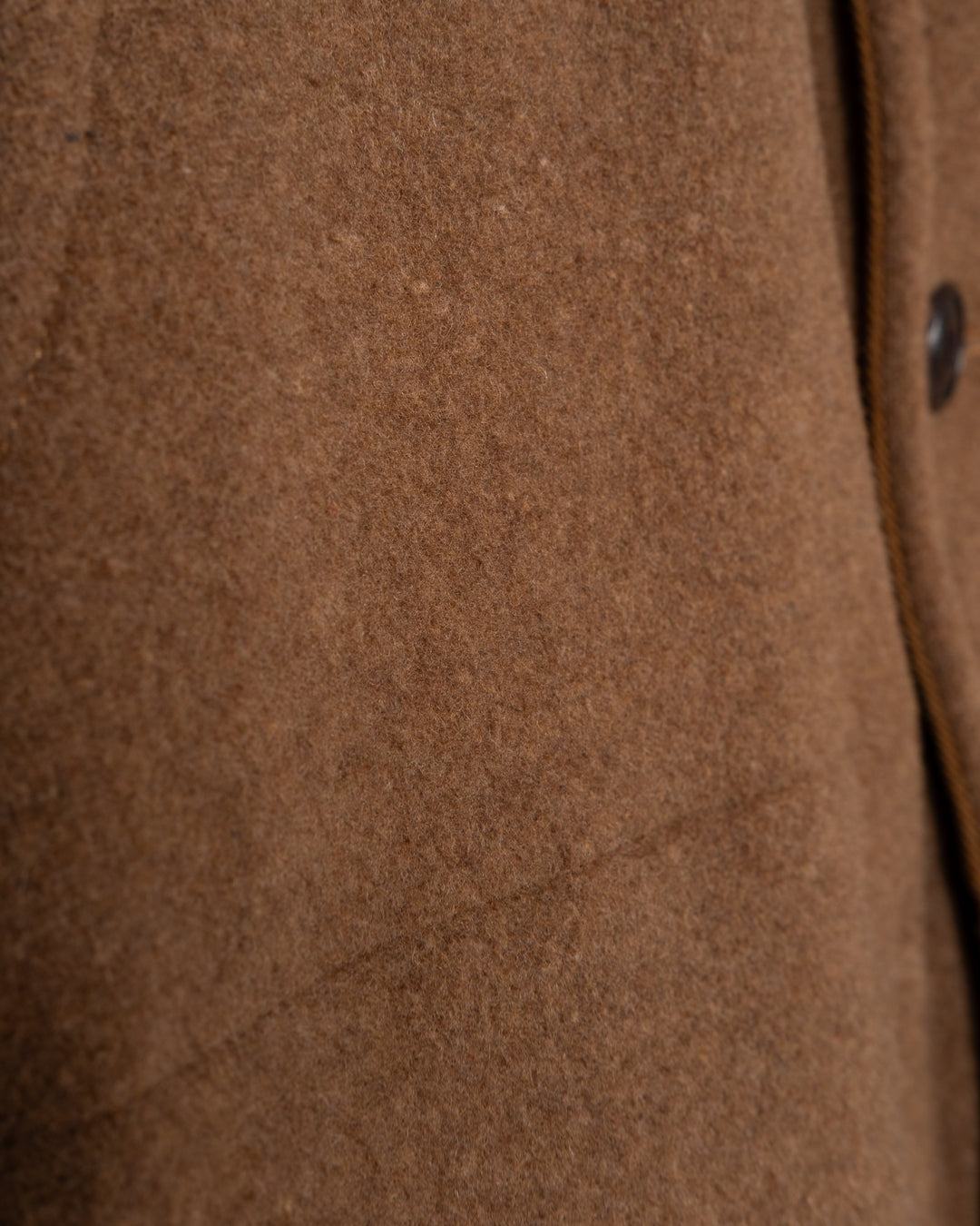 Army Caban Reversible Tambura Golf Wool Camel/Brown Check