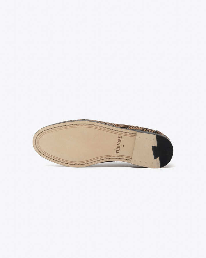 Vinny's Belgee Loafer Brown Raffia