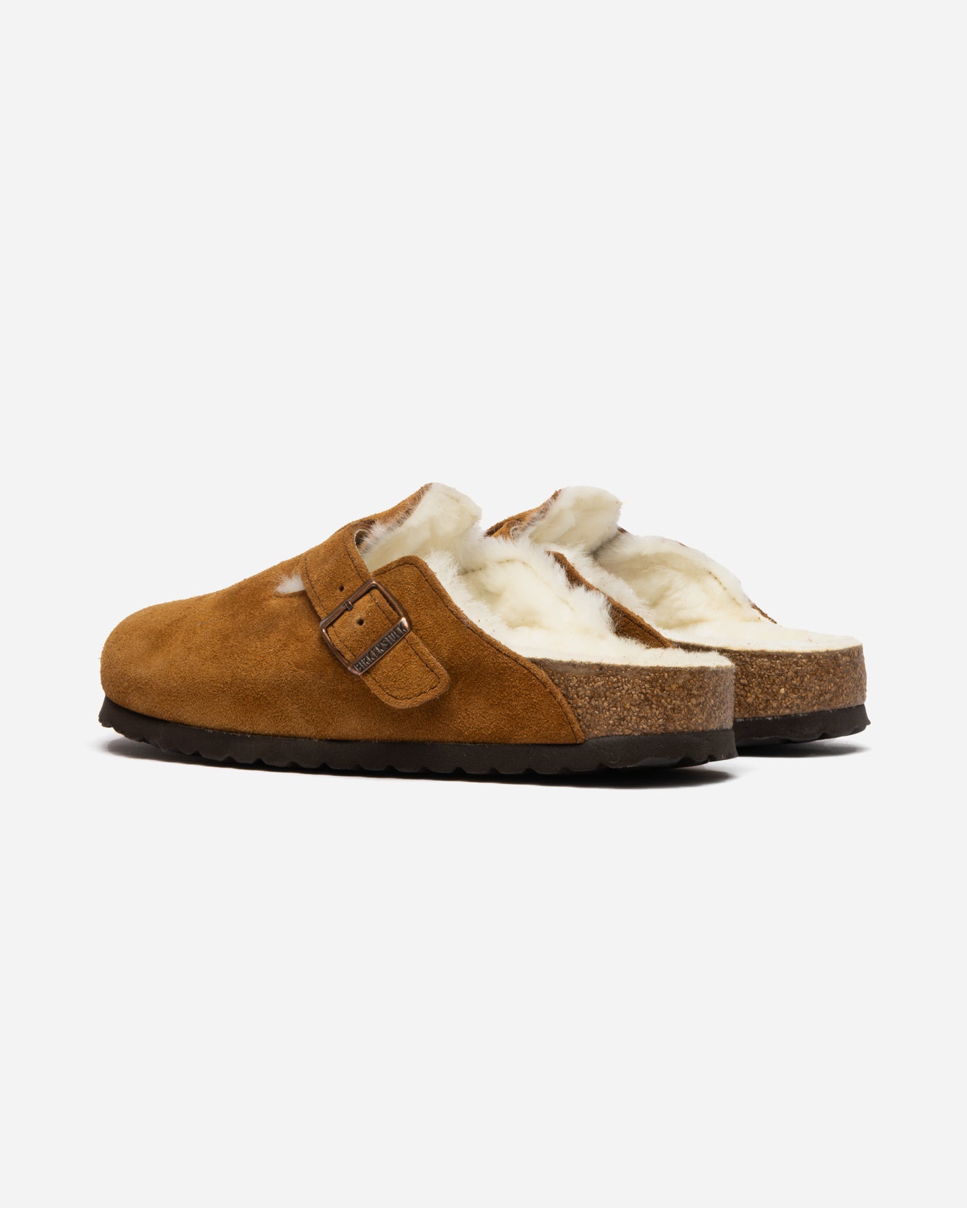 Birkenstock Boston Shearling Mink (Narrow)