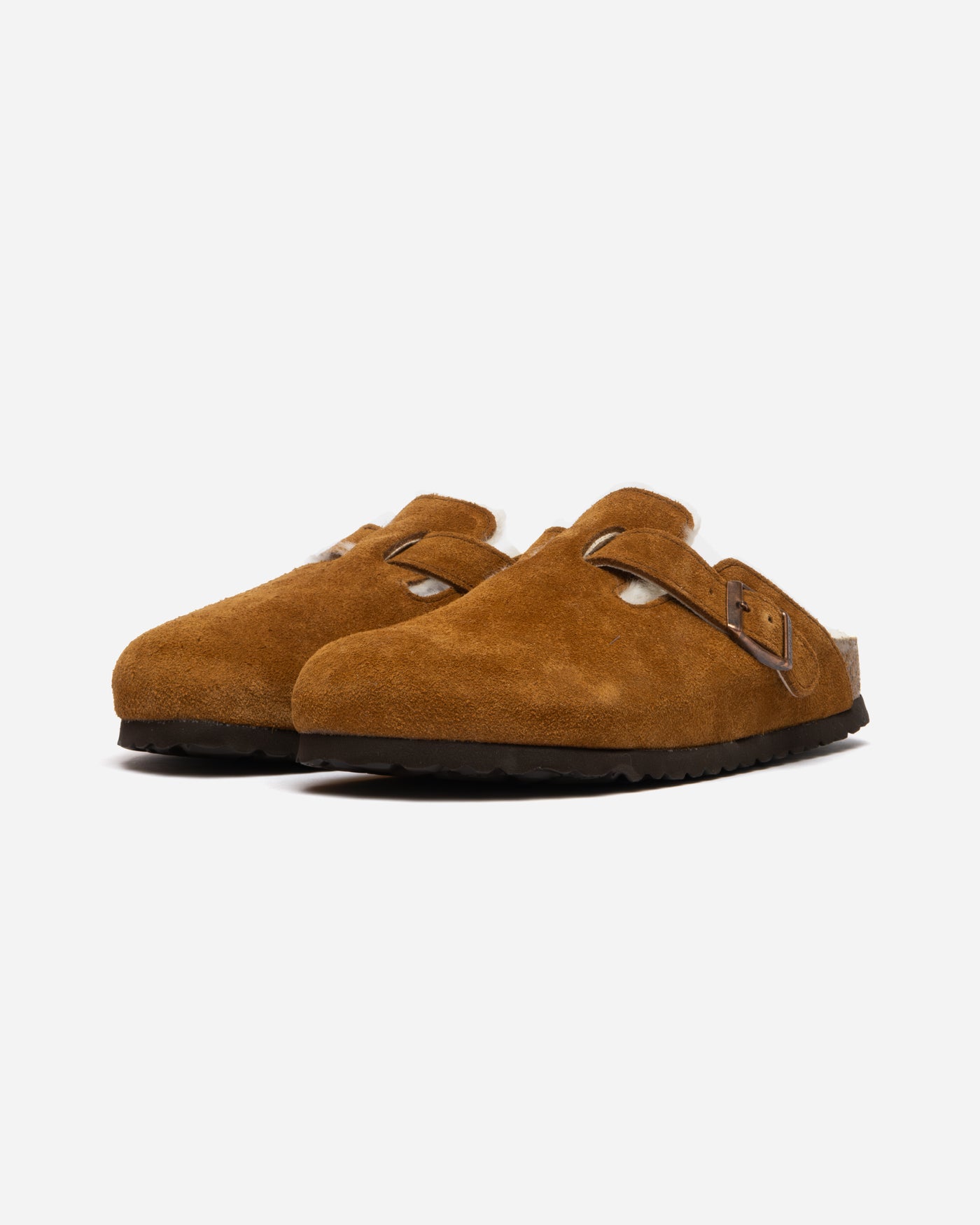 Birkenstock Boston Shearling Mink (Narrow)