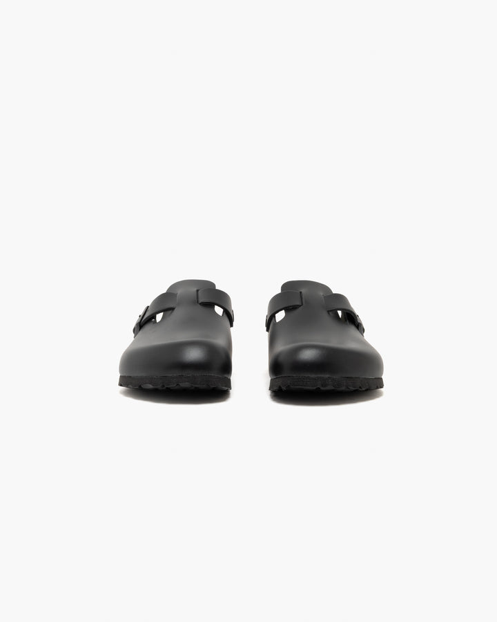 Birkenstock Boston Black Natural Leather