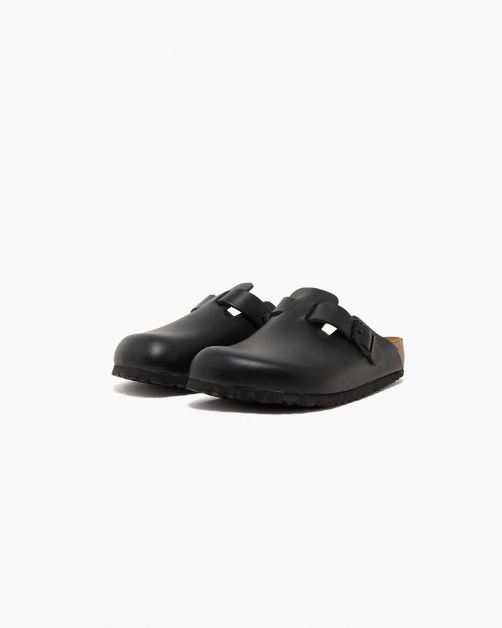 Birkenstock Boston Black Natural Leather