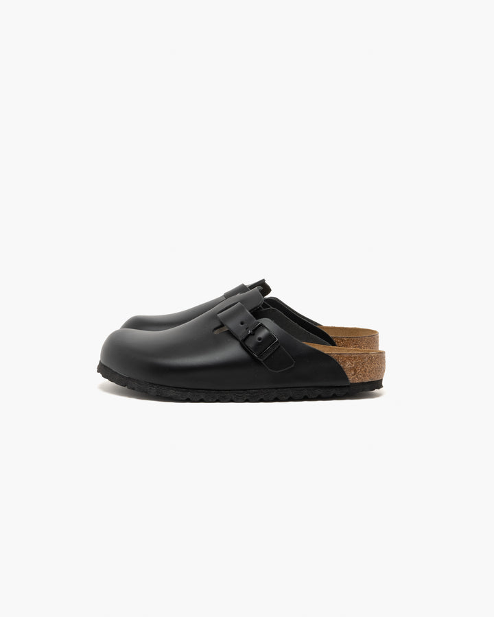 Birkenstock Boston Black Natural Leather