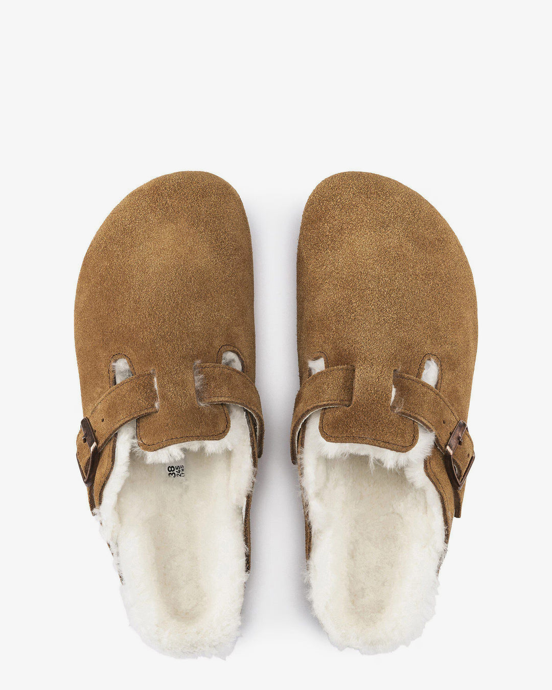 Birkenstock ボストン シアリング ミンク