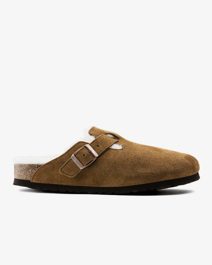 Birkenstock ボストン シアリング ミンク