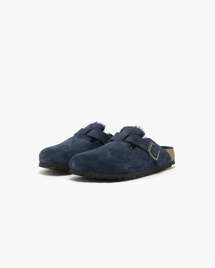 Birkenstock Boston Shearling New Navy