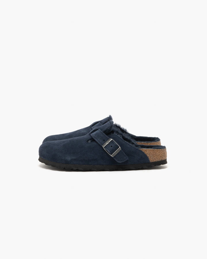 Birkenstock Boston Shearling New Navy