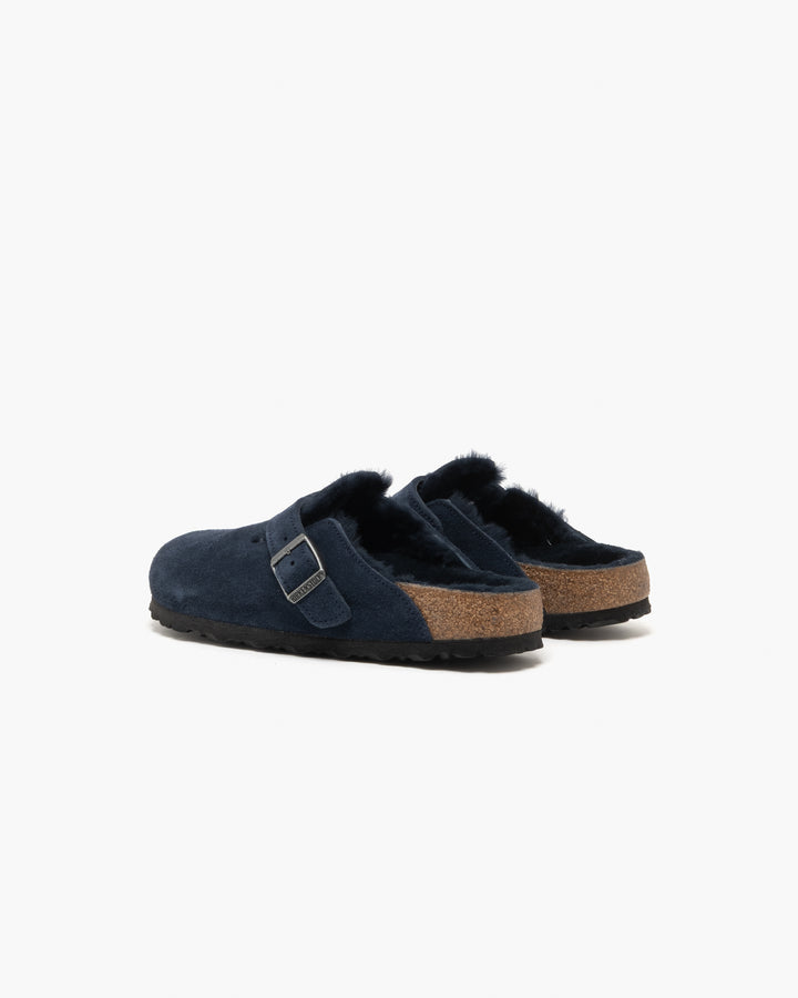 Birkenstock Boston Shearling New Navy