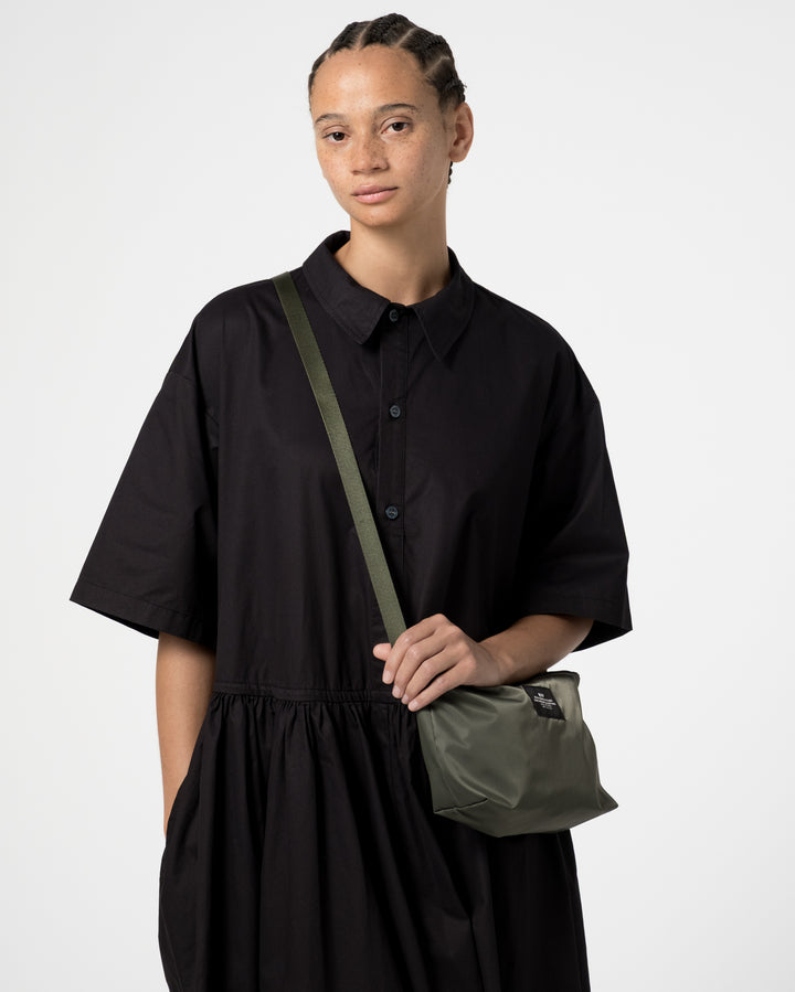 Fannypack Crossbody Nylon Twill Khaki Green