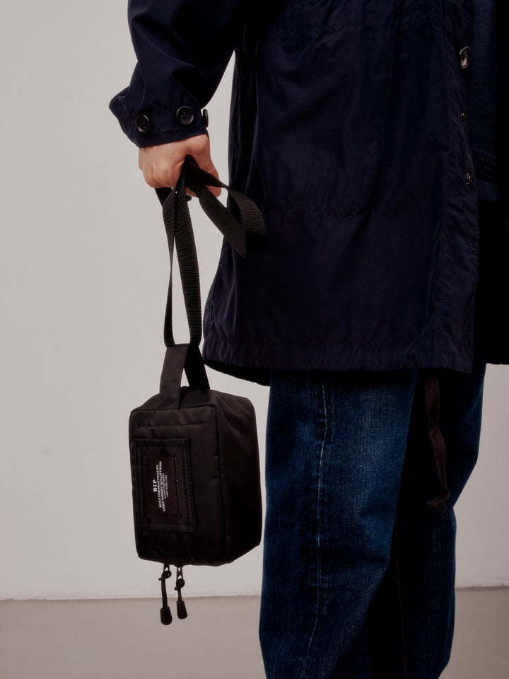 Belt Pouch Mini Black Puffer