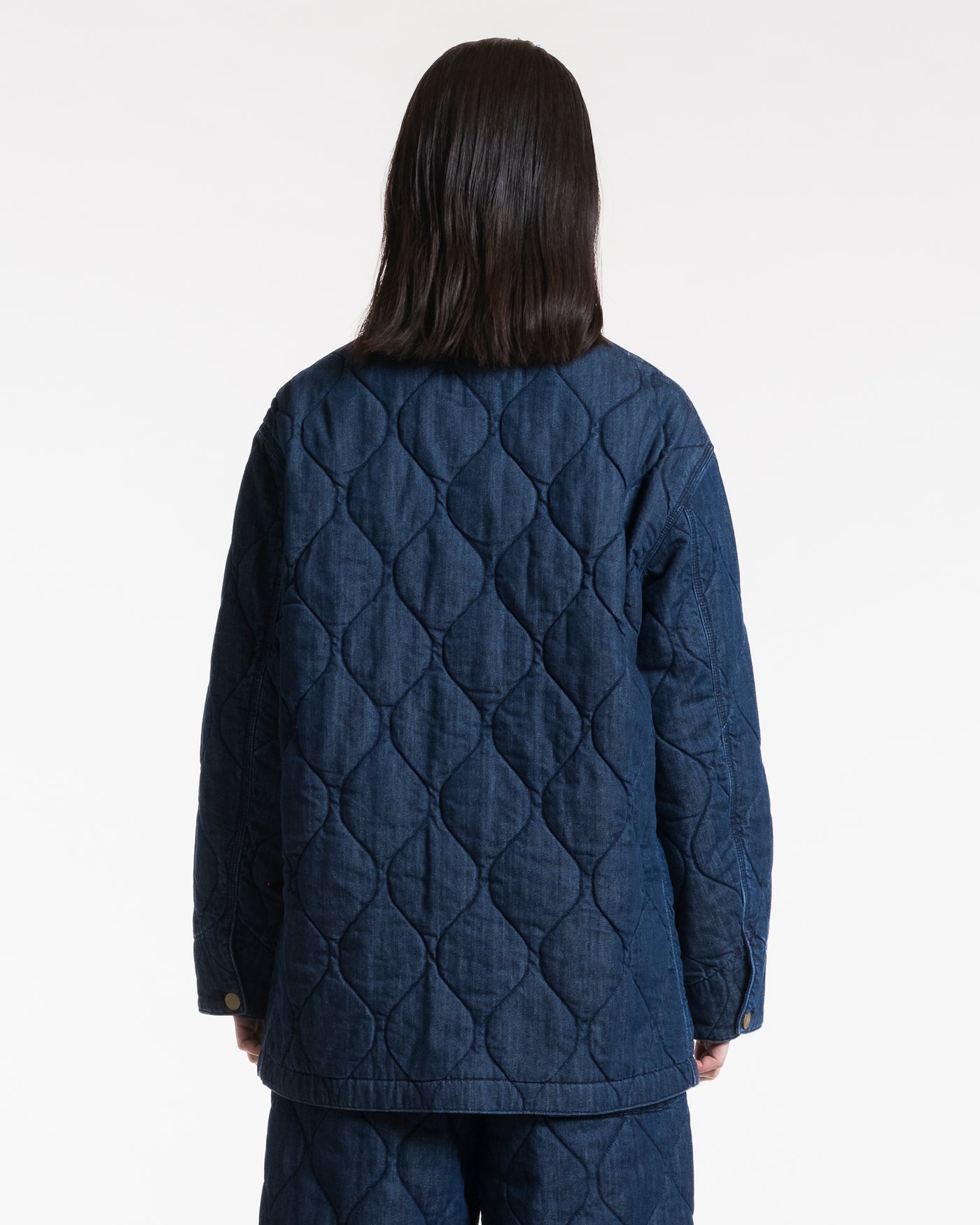 Chicago Jacket Quilted Denim Indigo