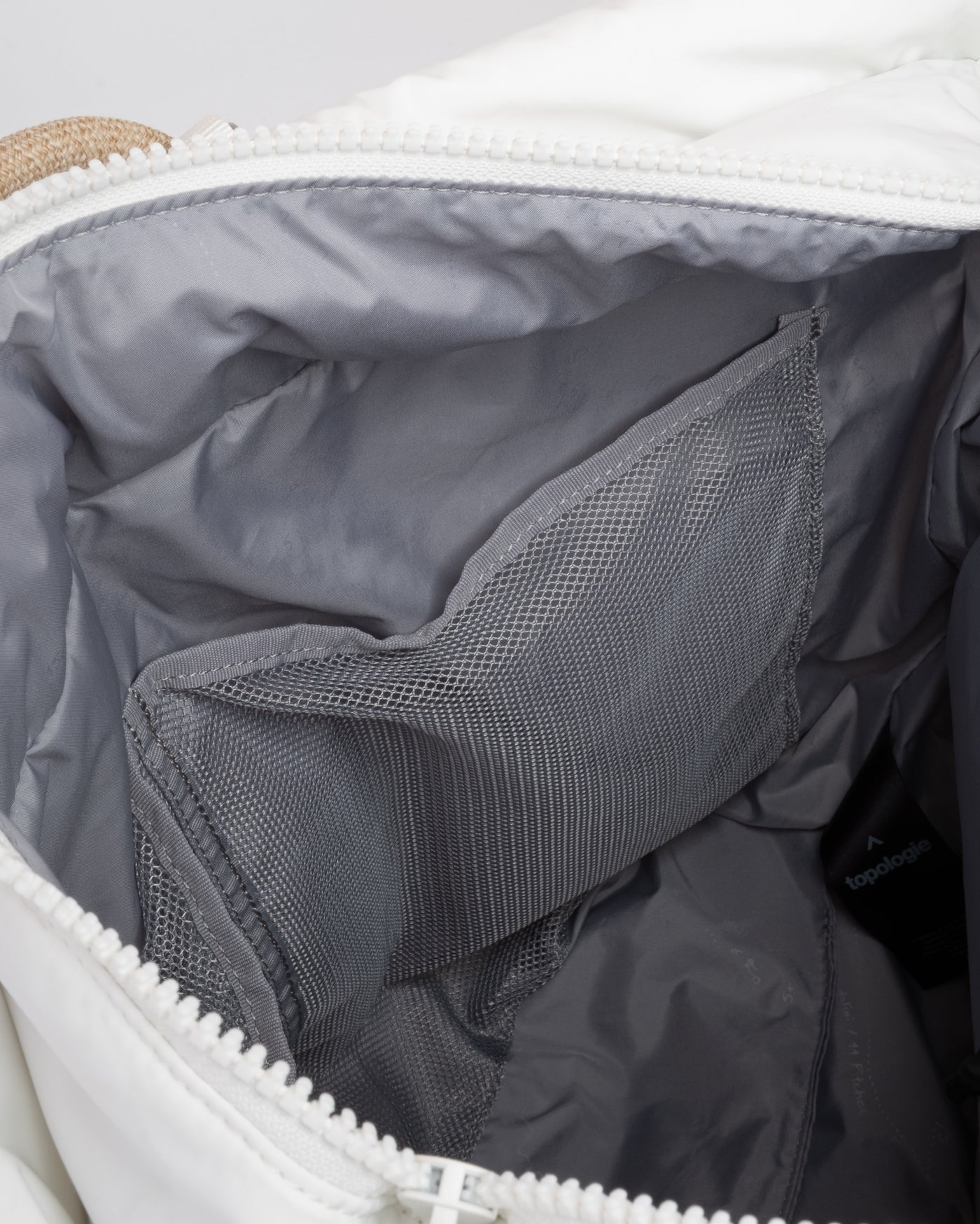 Topologie Cloud Tote Marshmallow + 10mm Rope Loop Coffee Melange