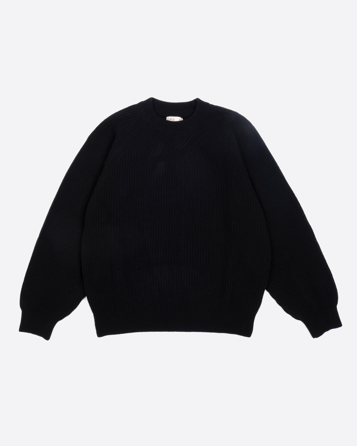 Crew Neck Sweater Delta Black