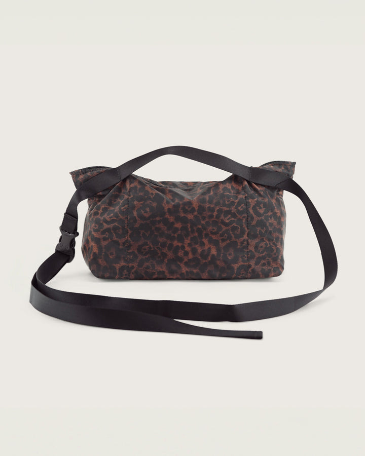 Fannypack Crossbody Printed Polyester Leopard