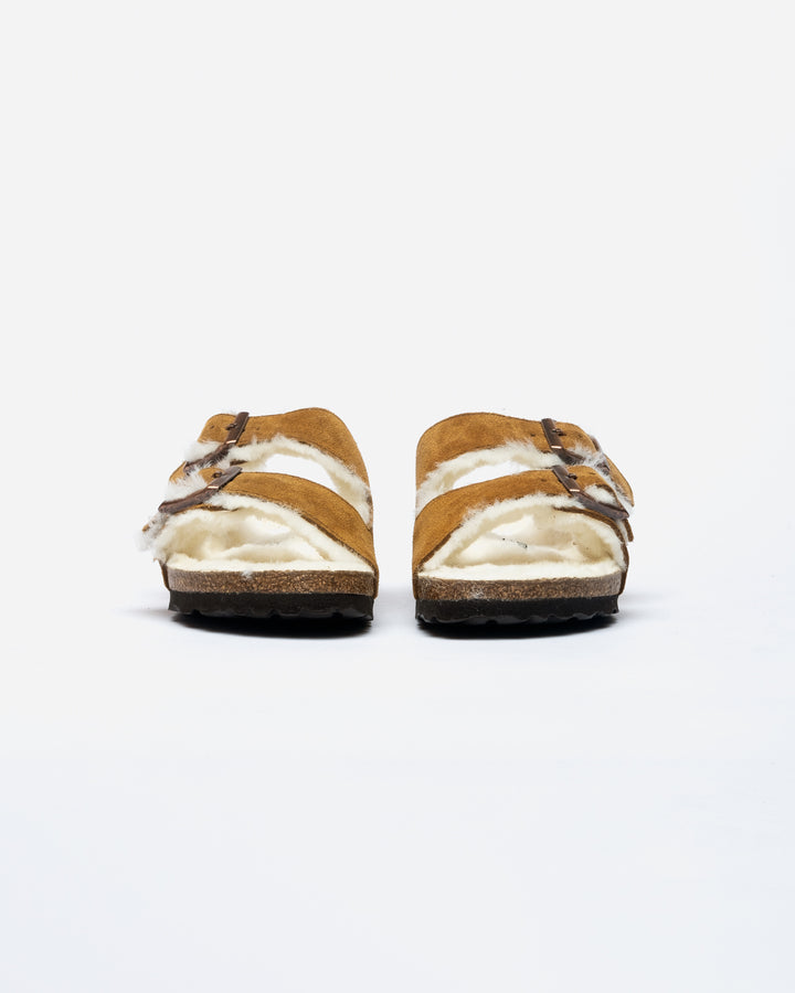 Birkenstock Arizona Shearling Mink