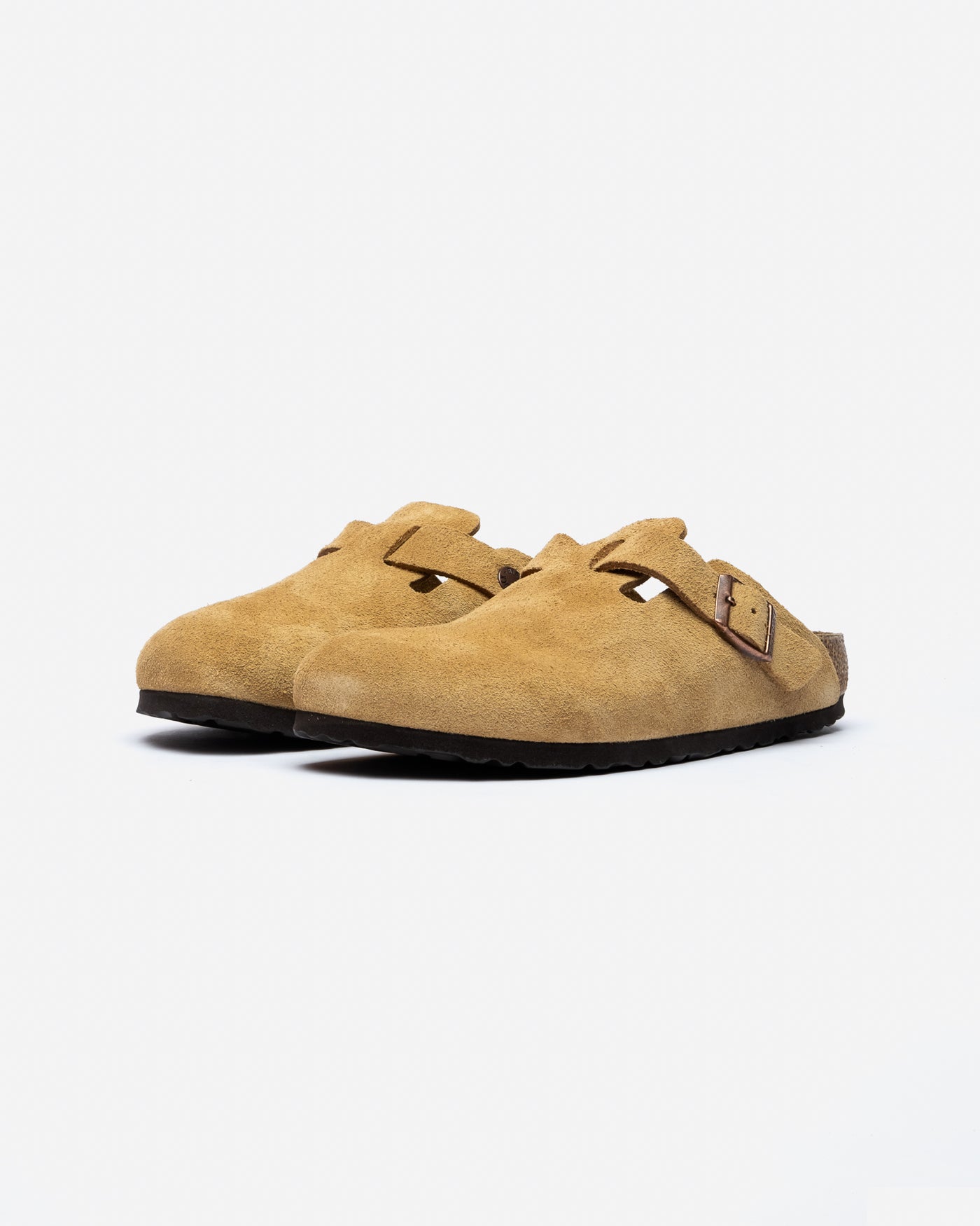 Birkenstock Boston Latte Cream (Narrow)