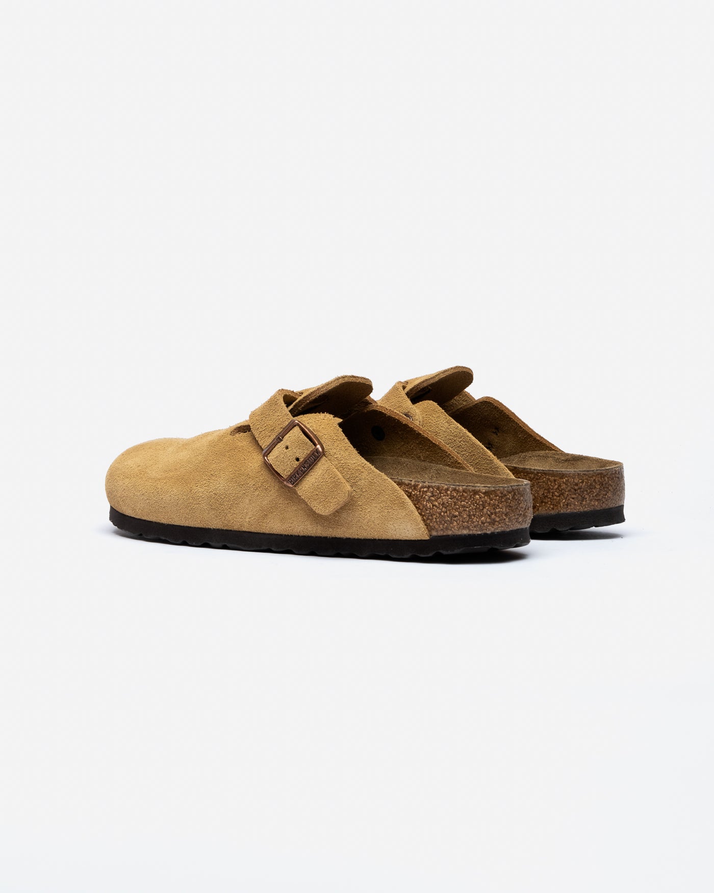Birkenstock Boston Latte Cream (Narrow)