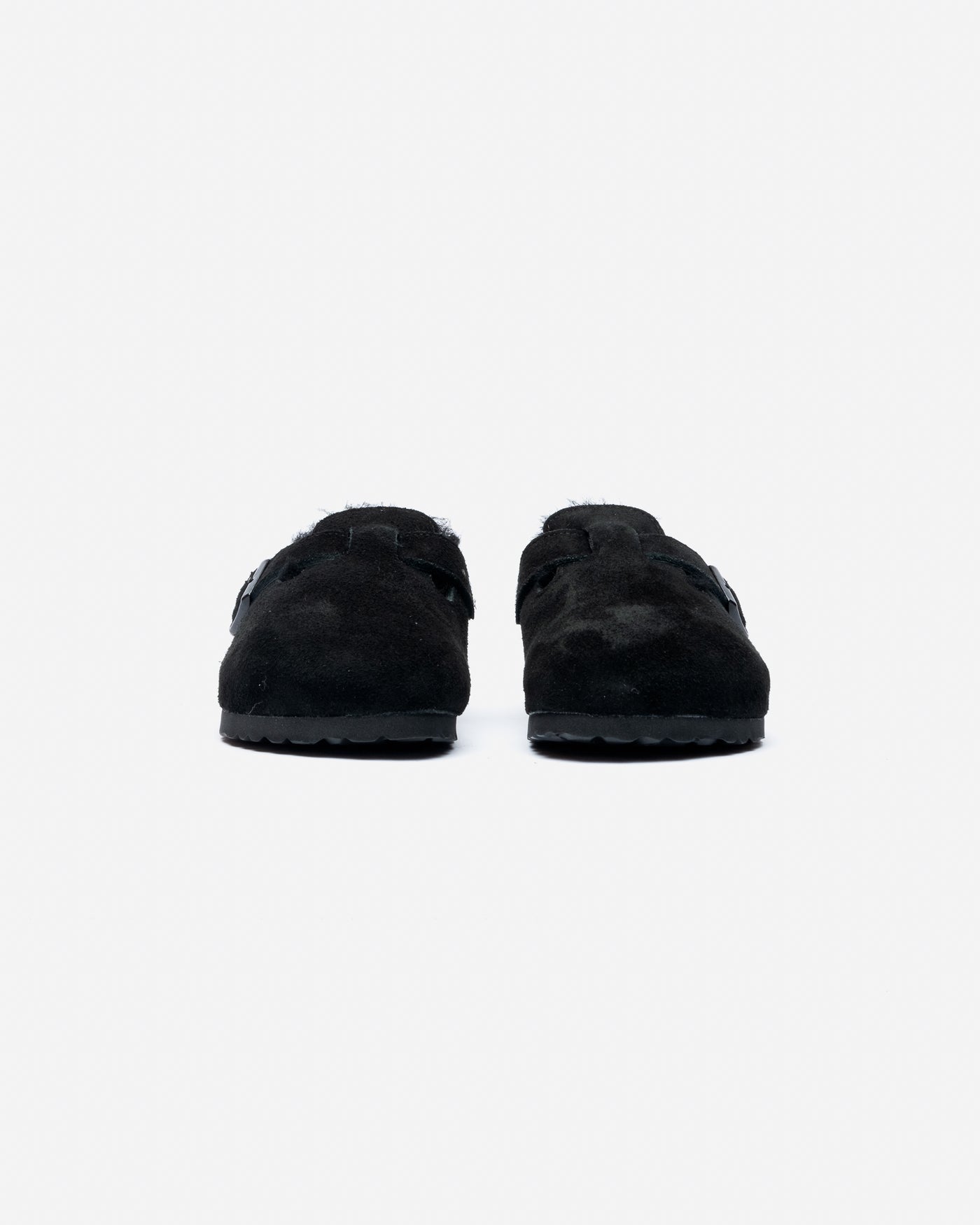 Birkenstock Boston Shearling Black (Narrow)