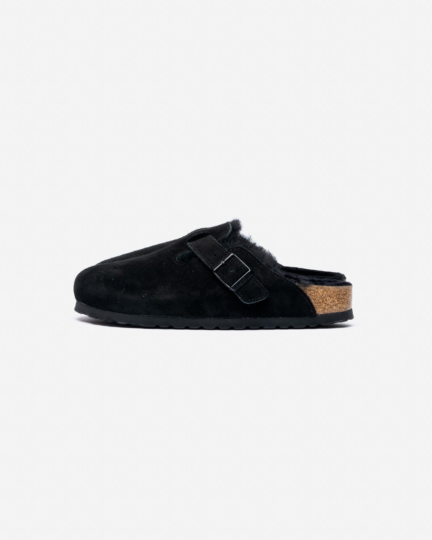 Birkenstock Boston Shearling Black (Narrow)