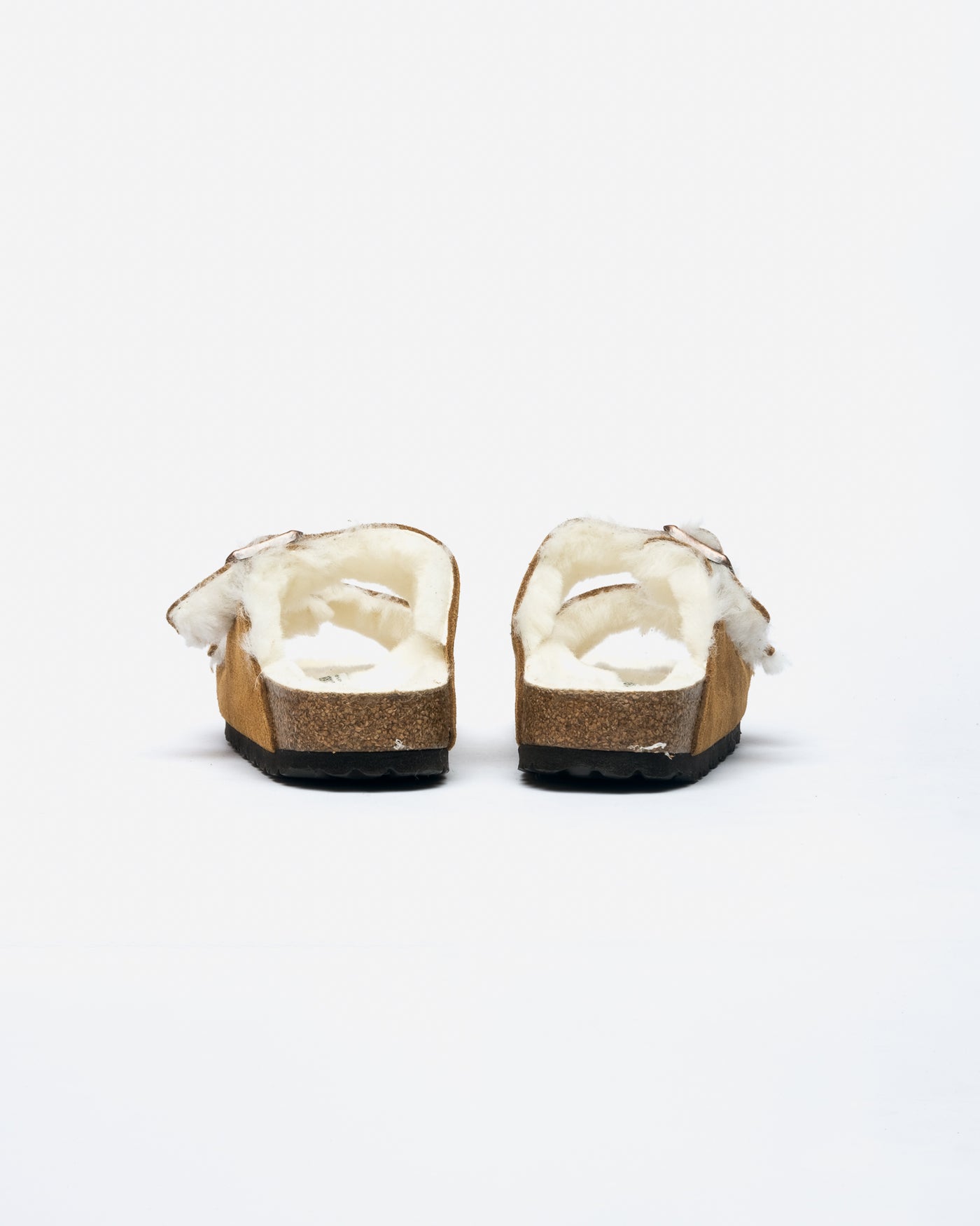 Birkenstock Arizona Shearling Mink (Narrow)