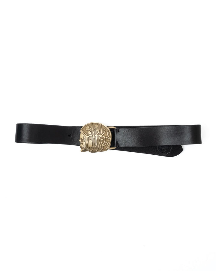 Belt Skull Logo Black