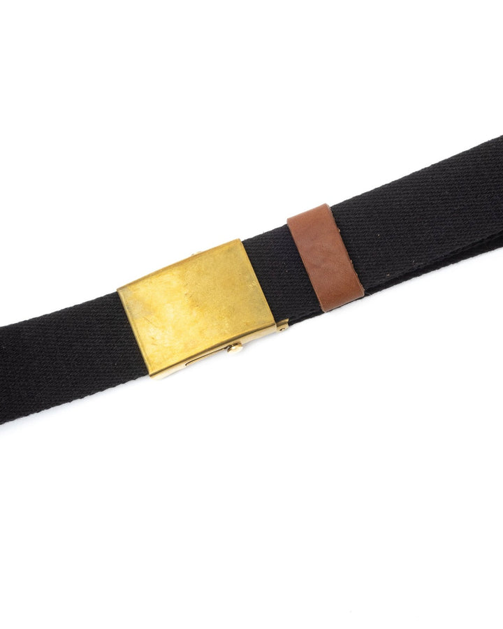 Army Belt Canvas Black