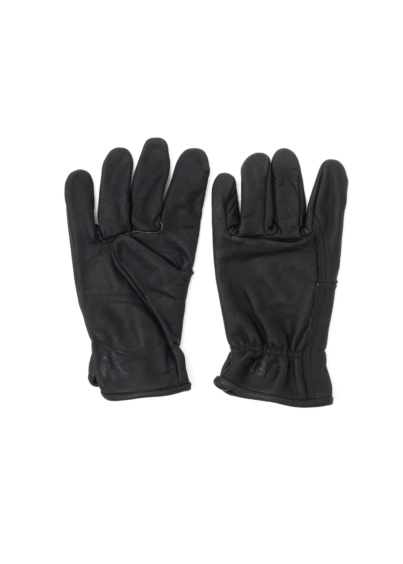 Power Gloves Leather Black