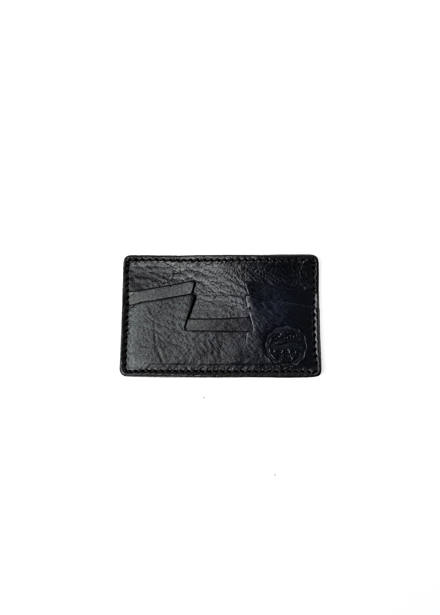 Leather Credit Card Holder Black
